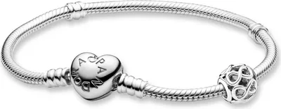 Pandora 28918 Damen Silberarmband Starterset Unendlichkeit 1