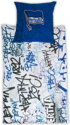 Produktbild von Hertha BSC Bettwäsche Graffiti