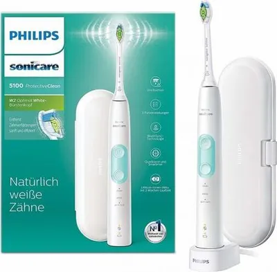 Produktbild von Philips Sonicare ProtectiveClean 5100 HX6857/28, Schallzahnbürste, Weiß