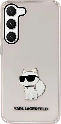 Immagine prodotto di Karl Lagerfeld Klhcs23Shnchtcp S23 S911 Różowy/Rosa Custodia rigida Ikonik Choupette