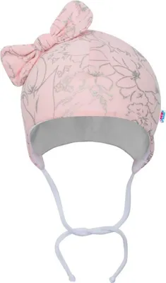 Produktbild von Baby Baumwollmütze mit Schleife New Baby NUNU rosa, Gr. 68 (4-6m)