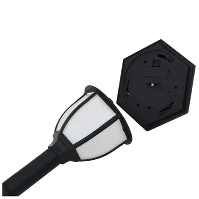 Produktbild von vidaXL Outdoor Solarleuchten 3 Stück LED Schwarz