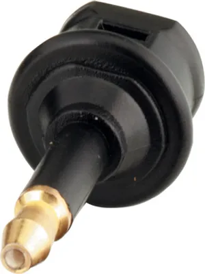 Produktbild von Adapter Toslink Buchse an 3,5mm Mini Stecker, schwarz, Good Connections®