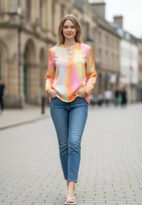 Produktbild von salzhaut Damen Bluse BLOOM S