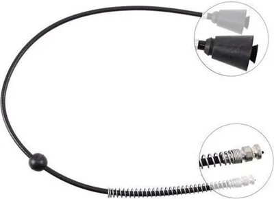 Imagen del producto de Indicador de velocidad Tachowelle de 940 mm con sistema ABS, compatible con, entre otros, vehículos PEUGEOT 205