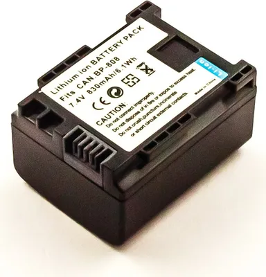 Obrázek produktu pro Baterie pro CANON, náhrada za BP-808, BP-807