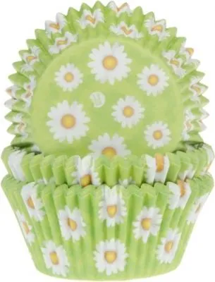 Produktbild von Frühlings-Gänseblümchen-Muffinförmchen 50 Stück