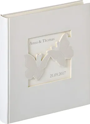 Produktbild von Walther, UH-201,Hochzeitsalbum Farfalla, 28X30,5 cm
