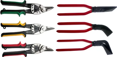 Produktbild von Abkantzange + Blechschere Biegezange Falzzange Dachdecker Absetzzange Blechzange