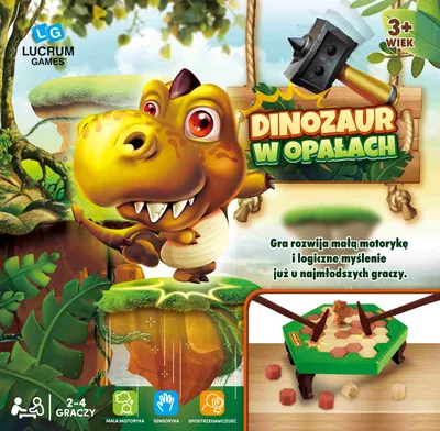 Produktbild von Gra zręcznościowa Dinozaur w opałach Lucrum Games