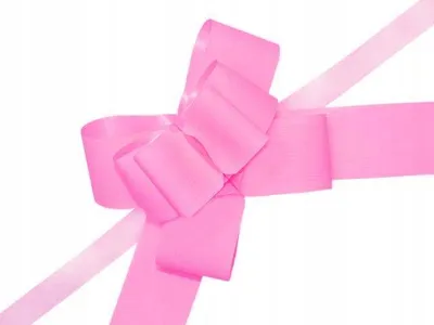 Image de Rubans, nœuds, 3 cm, 25 pièces, rose clair
