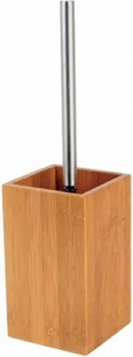 Produktbild von Toilettenbürstenhalter aus Bambus Toilettenbürste Toilette Bürste Halter neu