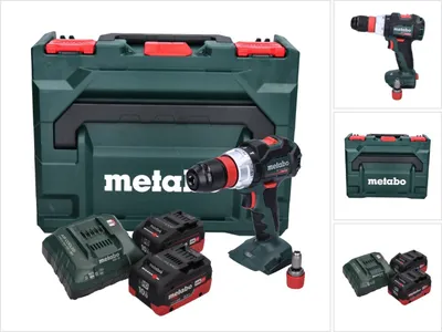 Produktbild von Metabo BS 18 LT BL Q Akku Bohrschrauber 18 V 75 Nm Brushless + 2x Akku 10,0 Ah + Ladegerät + metaBOX
