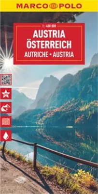 Image de Carte de voyage MARCO POLO Autriche 1:400.000