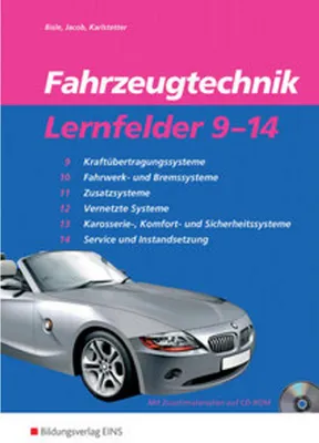 Produktbild von Fahrzeugtechnik Lernfelder 9-14. Arbeitsheft