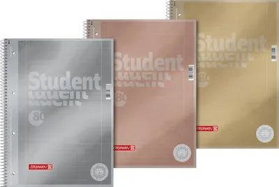 Productafbeelding van BRUNNEN 106732795 Collegebl A4 Lin27 90g Metallic