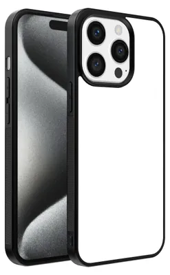 A product image of a phone case, showing the back with the camera cutout.