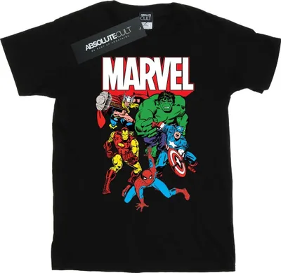 Maglietta Donna Marvel Avengers Classic Iron Power - T-Shirt In Cotone Organico Con Licenza Ufficiale - 2