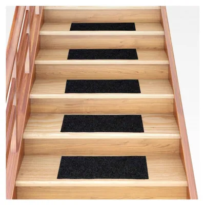 Produktbild von Selbstklebende Stufenmatten - Rechteckig - 15 Stück - 60x25 cm - Grau