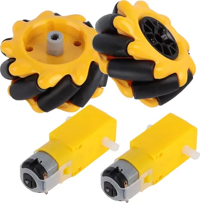 Obrázok produktu pre Mecanum koleso pre TT motor s prevodovkou Smart Robot Car Parts Príslušenstvo DIY Toy Components 60mm
