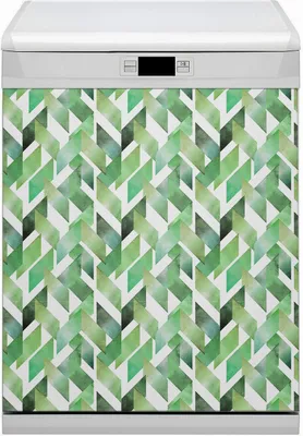 Produktbild von Dekorative Magnetmatte Küche Geschirrspüle 60x70 cm  Magnet für Spülmaschine  - Fischgräten -Fischgräten