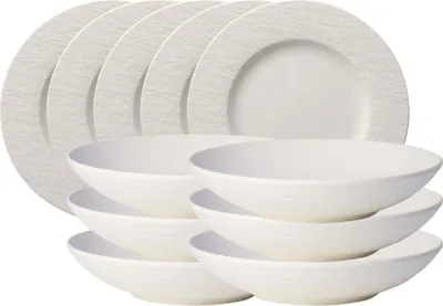 Produktbild von Villeroy & Boch Manufacture Rock blanc Tafelset 12tlg