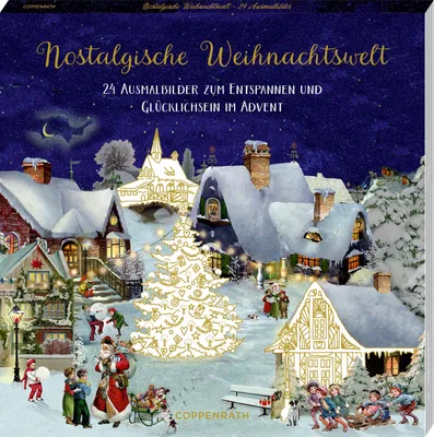 Produktbild von Kreativ-Adventskalender - Nostalgische Weihnachtswelt
