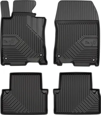 Image de Tapis de Sol de Voiture pour Honda Accord VIII 2008-2015 TPE Imperméable 4Pcs