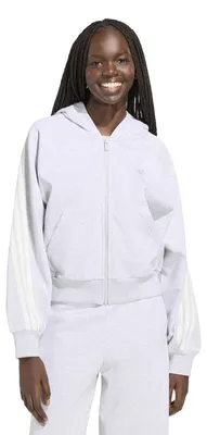 Produktbild von Adidas W Ak 3S Fz Hd Lgreyh/Owhite Lgreyh/Owhite L