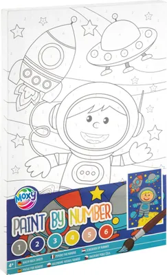 Zdjęcie produktu dla Malowanie po numerach Kosmos