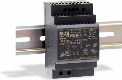 Produktbild von MEAN WELL Hutschienen-Schaltnetzteil HDR-60-48, 48 V-/1,25 A