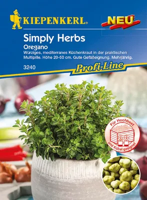 Produktbild von Oregano 'SimplyHerbs' Kiepenkerl Kräutersamen