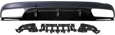 Image de DIEDERICHS 1673456 Enjoliveur, pare-chocs arrière inférieur pour MERCEDES-BENZ CLASSE C (W205) 2015-