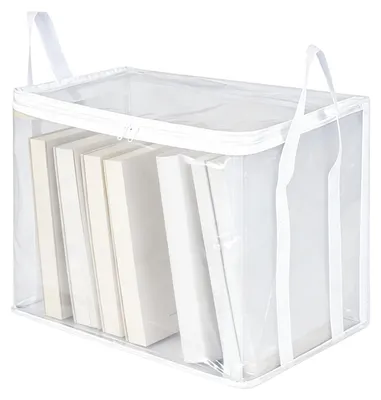 Obrázek produktu pro Průhledné, stohovatelné úložné boxy s víkem