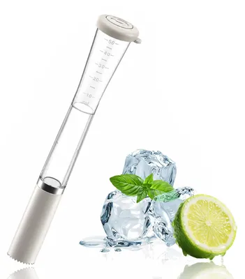 2-in-1 Cocktailstößel mit Messbecher, 30 cm, Muddler