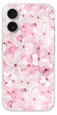Image de 1001Coques - Coque silicone compatible avec Apple iPhone 16 - Motif sakura - Design original imprimé en France