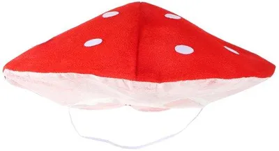 Produktbild von Festhut mit Pilzform - Komfortabel - Stoffhut - Verjährung - Cosplay - Bequem - Größe S - Farbe Grün