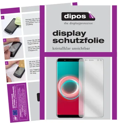 Produktbild von 2x Schutzfolie für Ulefone Power 3S klar Displayschutzfolie Folie Display Schutz