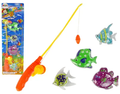 Produktbild von Fischfängerset Fischrute 4 Stück