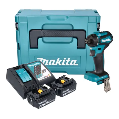 Produktbild von Makita DDF 083 RMJ Akku Bohrschrauber 18 V 40 Nm 1/4'' Brushless + 2x Akku 4,0 Ah + Ladegerät + Makpac