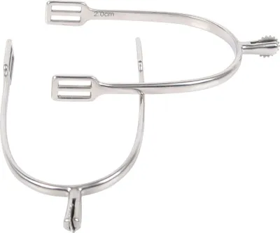 Zdjęcie produktu dla Harry's Horse Small Dotted Stainless Steel Spurs Silver 30 Silver 30