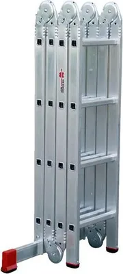 Zdjęcie produktu dla Aluminiowa drabina wielofunkcyjna Würth 4x4 szczeble 0962931604