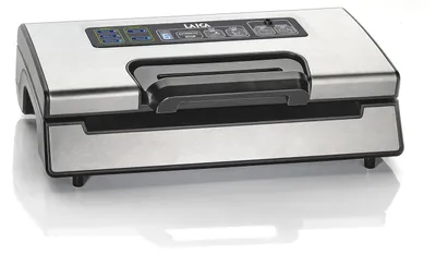 Productafbeelding van LAICA VT3220 Professionele vacuümmachine, geschikt voor alle soorten levensmiddelen, snelle marineerfunctie, houdt levensmiddelen tot 5 keer langer vers, inclusief 2 vacuümrollen