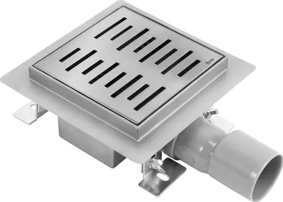 Obrázok produktu pre Odtokový žľab REA LINE 150x150 Nickel Brush