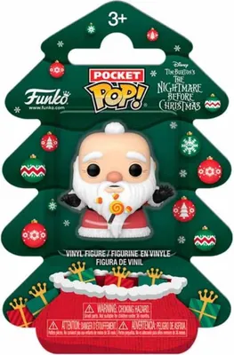 Zdjęcie produktu dla Funko Pop! Sandy Claws - Figurka z Disney’s Nightmare Before Christmas, Pocket Collection
