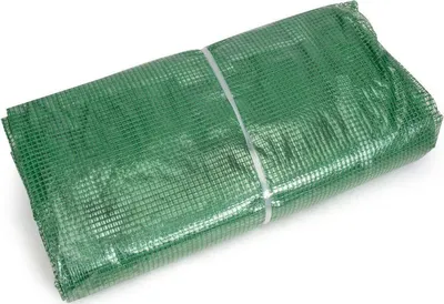 Obrázek produktu pro Vnější kryt pěstebního stanu - 2 x 3,3 m - plocha 6 m² - se zipem - náhradní kryt - zelený