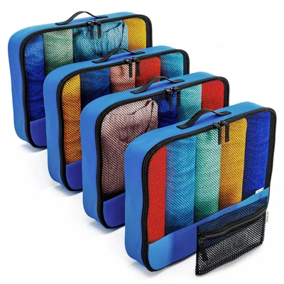 Image de Organisateur de bagages léger avec cubes de rangement