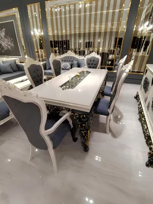 Image de Luxe Design 4x Chaises Housse en velours noble Chaises élégantes Design Nouveau