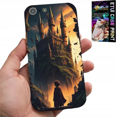 Immagine prodotto di Custodia Per Iphone 5 / 5S / 5C - Custodia Per Il Castello Della Bacchetta Magica Del Ventilatore Magico