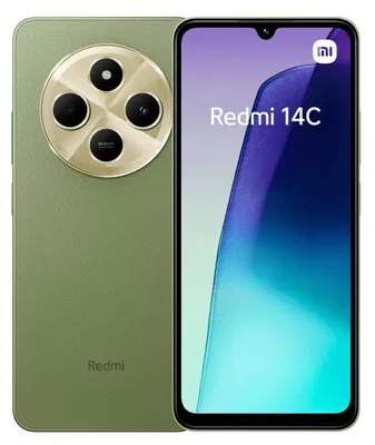Obrázek produktu pro Xiaomi Redmi 14C 4G 6 GB/128 GB Zelená (Sage Green) Dual-SIM